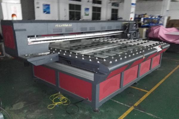 PVC / Aluminum Panel Commercial Inkjet Printer UV Flatbed 1.5x1.3m High