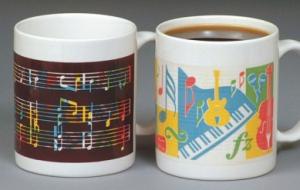 Wholesale Gifts temperature sensitive mug , Durable indoor Colour Changing Ceramic Cup drum shape from china suppliers