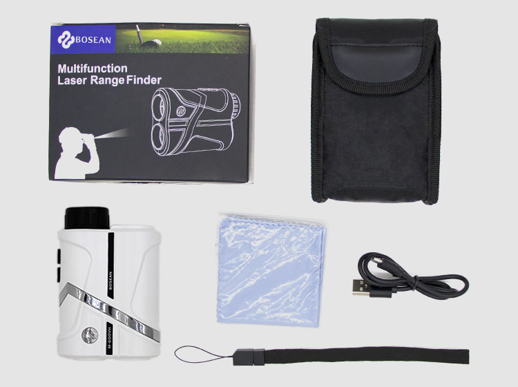 Professional Golf Laser Rangefinder Low Power Alarm For Electricity Installation Industry