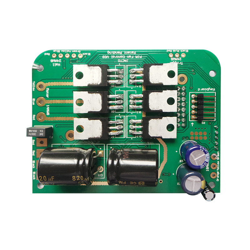 Blue Pcba Circuit Board Assembly Services , Oem Circuit Boards 1-20 Layers