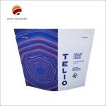 Various Styles Flexible Laminated Pouches Flat Bottom Food Packaging