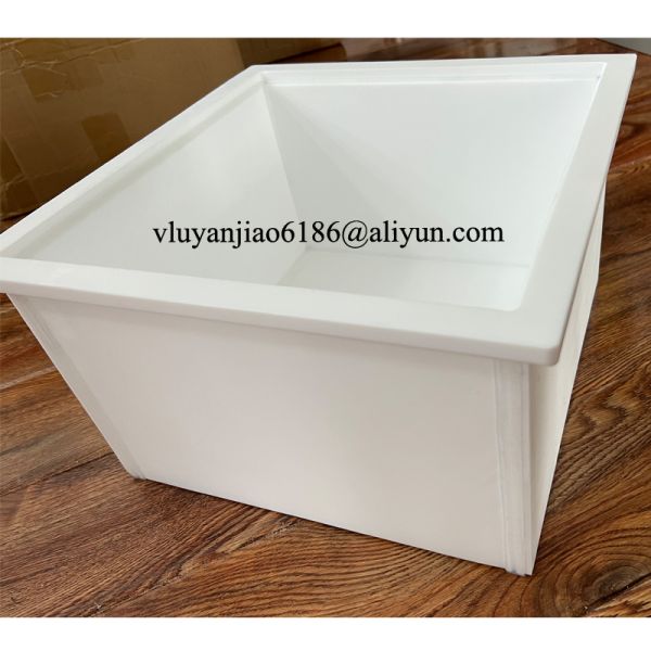 Welded Rectangular PTFE Chemical Storage Tanks