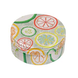 Wholesale 50mL 60mL 80mL Aluminium Screw Cap Jar Lemon Print Aluminum Cosmetic Containers from china suppliers