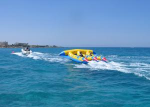 Wholesale PVC Tarpaulin Inflatable Water Toys / Inflatable Fly Fish Tube For Adult from china suppliers