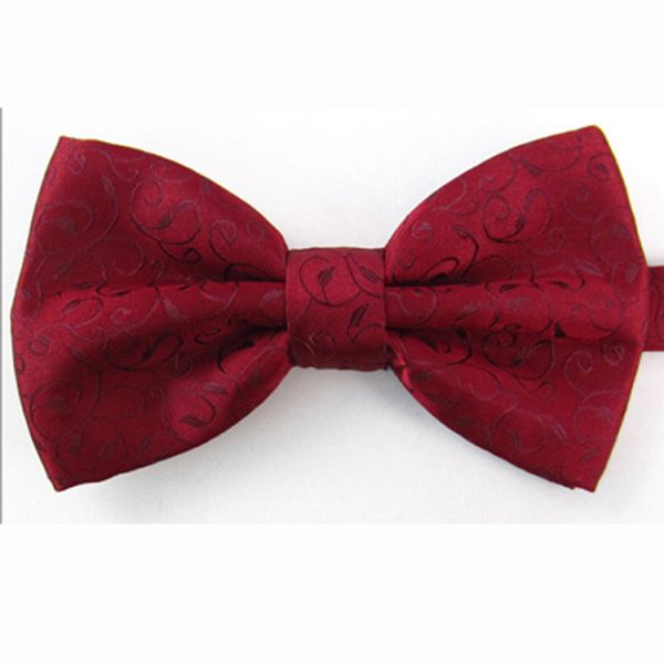 Men's polyester jacquard bow-tie
