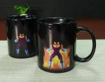 Best business idea innovative products color changing porcelain mug