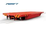 80 ton rail guided heavy duty Rail Transfer Cart for industrial material