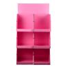 Buy cheap Pink KT Recyclable Wine Cardboard Display Stands Varnishing Coating from wholesalers