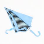 17 Inch Blue Kids Rain Umbrella Customized Designs Personalized Childrens