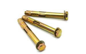 Wholesale ANSI Carbon Steel Wedge Anchor , Sturdy Flange Hex Head Sleeve Anchor from china suppliers