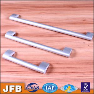 Wholesale Foggy silver color 224MM holes distance aluminum cabinet and wardrobe metal handles from china suppliers