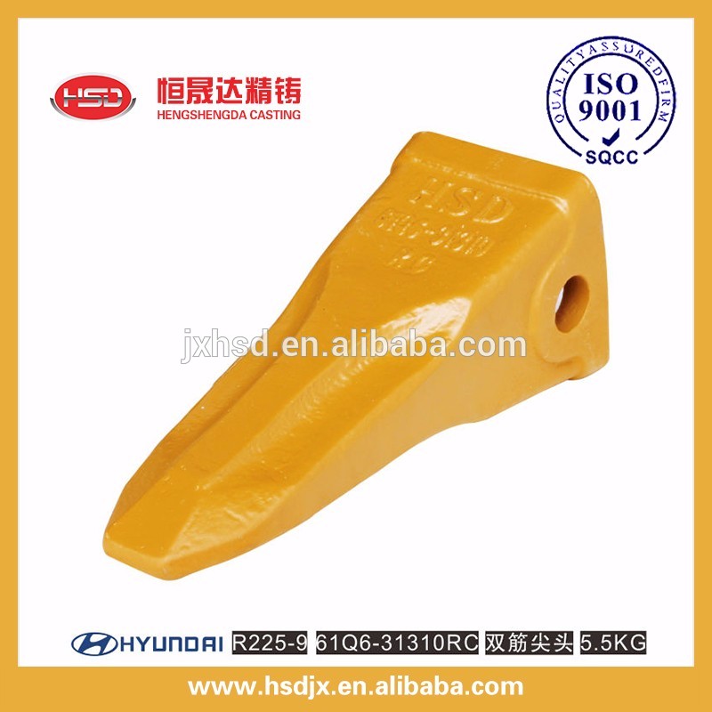 Excavator parts bucket teeth for R225-9