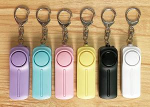 Wholesale 130db Emergency Personal Security Alarms Keychain colorful alarms for girls from china suppliers