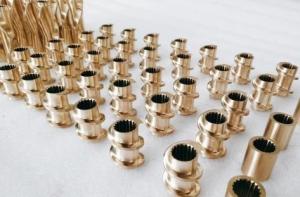Wholesale Vacuum Quenching Aluminium Bronze Extruder Screw Parts Wear Resistant from china suppliers