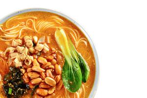 Wholesale Fragrant Sesame Vegetarian Instant Noodles Barrel Pack Non Spicy Needle Mushroom / Vegetables Flavor from china suppliers