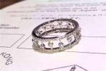 Cheap Price Diamond Ring 18K White Gold Wedding Ring with VVS Diamonds
