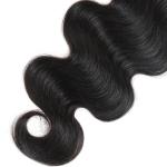 Brazilian Body Wave Swiss Lace Closure 8" to 20" Natural Black Color Virgin Hair