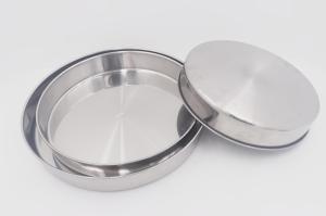 Wholesale 3pcs Hot sale commercial non stick steel deep dish microwave round anodized pizza pan from china suppliers