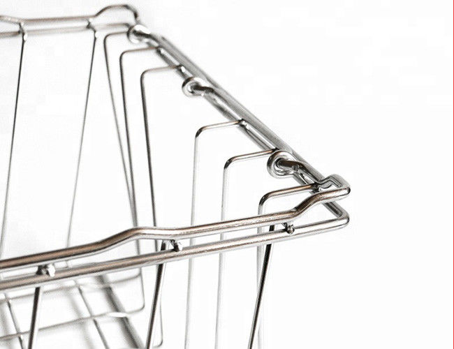 Durable Multifunctional SS304 Wire Mesh Storage Baskets For Kitchen