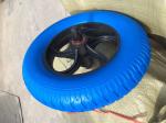 Size 350-400mm Industrial Polyurethane PU Foam Wheel For Trolley Barrow Golf Car