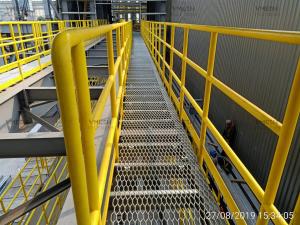 Wholesale Heavy Duty Walkway Hexagon Hole Expanded Metal Steel Anti Slip grating from china suppliers