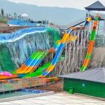 Extreme Speed Slide Fiber Glass Water Park Rides