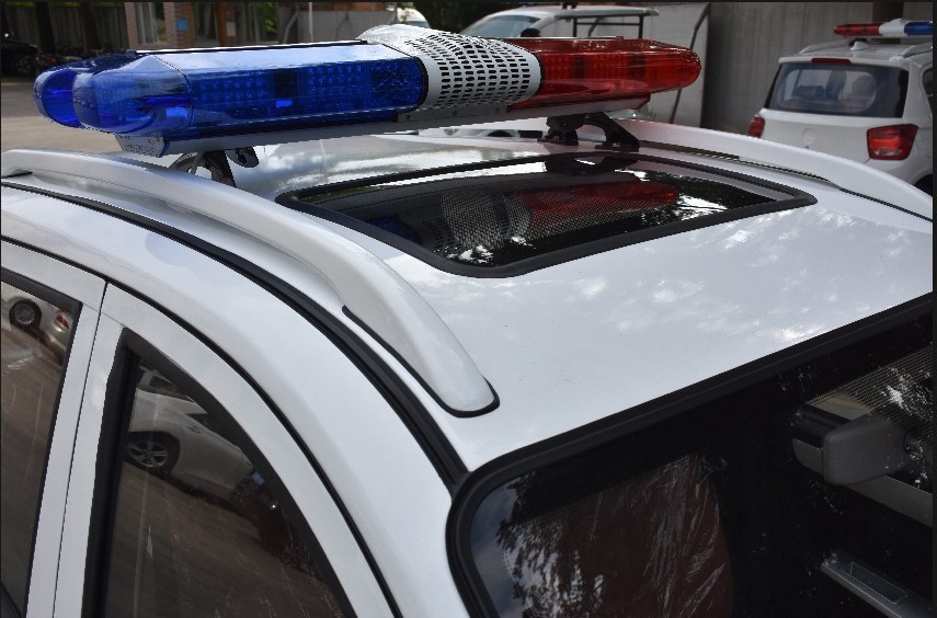 Modern 72V 3.5KW Electric Patrol Car , Closed Smart Security Patrolling Vehicles