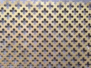 Wholesale 1.22x2.44m Stainless Steel Perforated Metal Sheet Hexagonal Hole from china suppliers