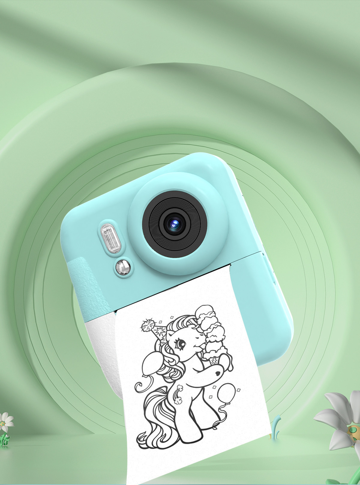 Instant Printing Photo Label Thermal Printing Q10 Video Printing Camera Toys