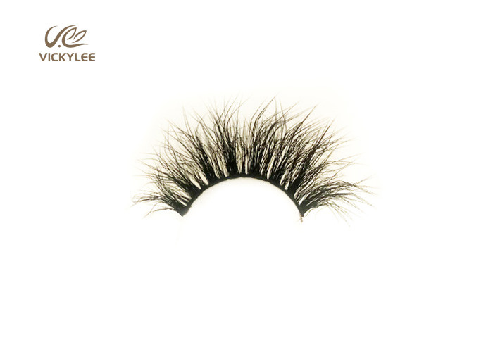 Plastic Cotton Stalk Fluffy 22mm Dramatic False Eyelashes