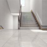 Gray Marble Look Glazed Surface Porcelain Floor Tiles 600x600mm Anti Slip