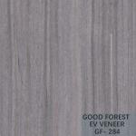 Hotel Decoration Engineered Oak Veneer Crown Cut Grain Grey Color