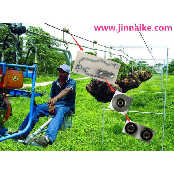 Nylon Banana Hanger Rollers Farm Transfer System Hanging Cableway System
