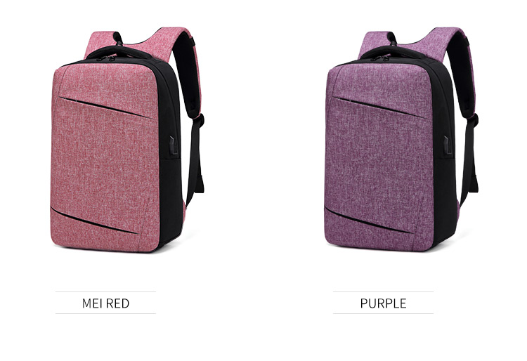 OEM ODM Oxford Fabric Modern Laptop Backpack With USB Charging Port