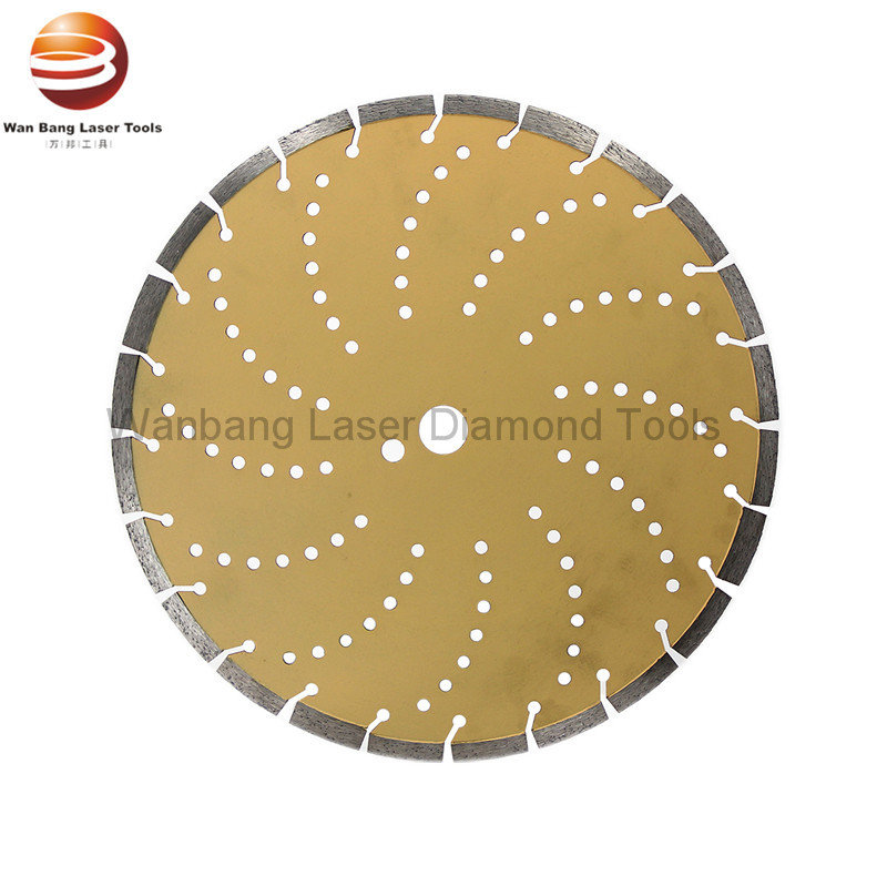 Segmented 350mm Diamond Cured Concrete Saw Blades for fast delivery