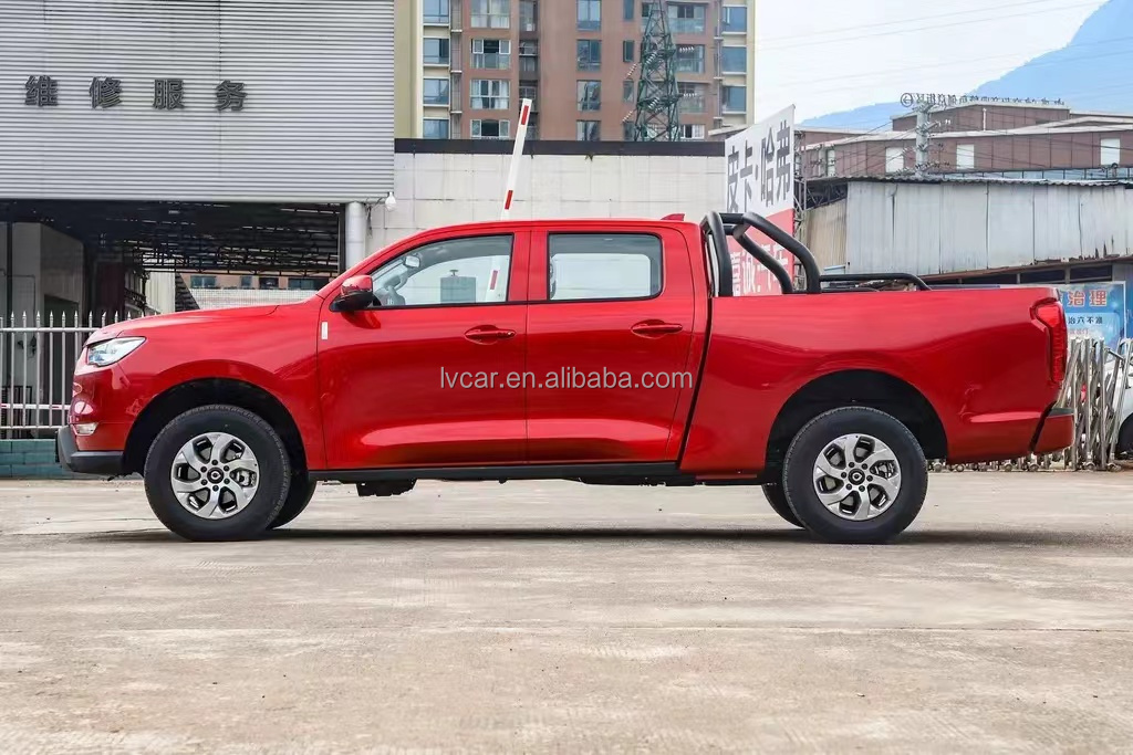 4x4 Hydraulic AWD Pickup with LED Camera Electric Leather Turbo Dark Diesel Fuel ACC