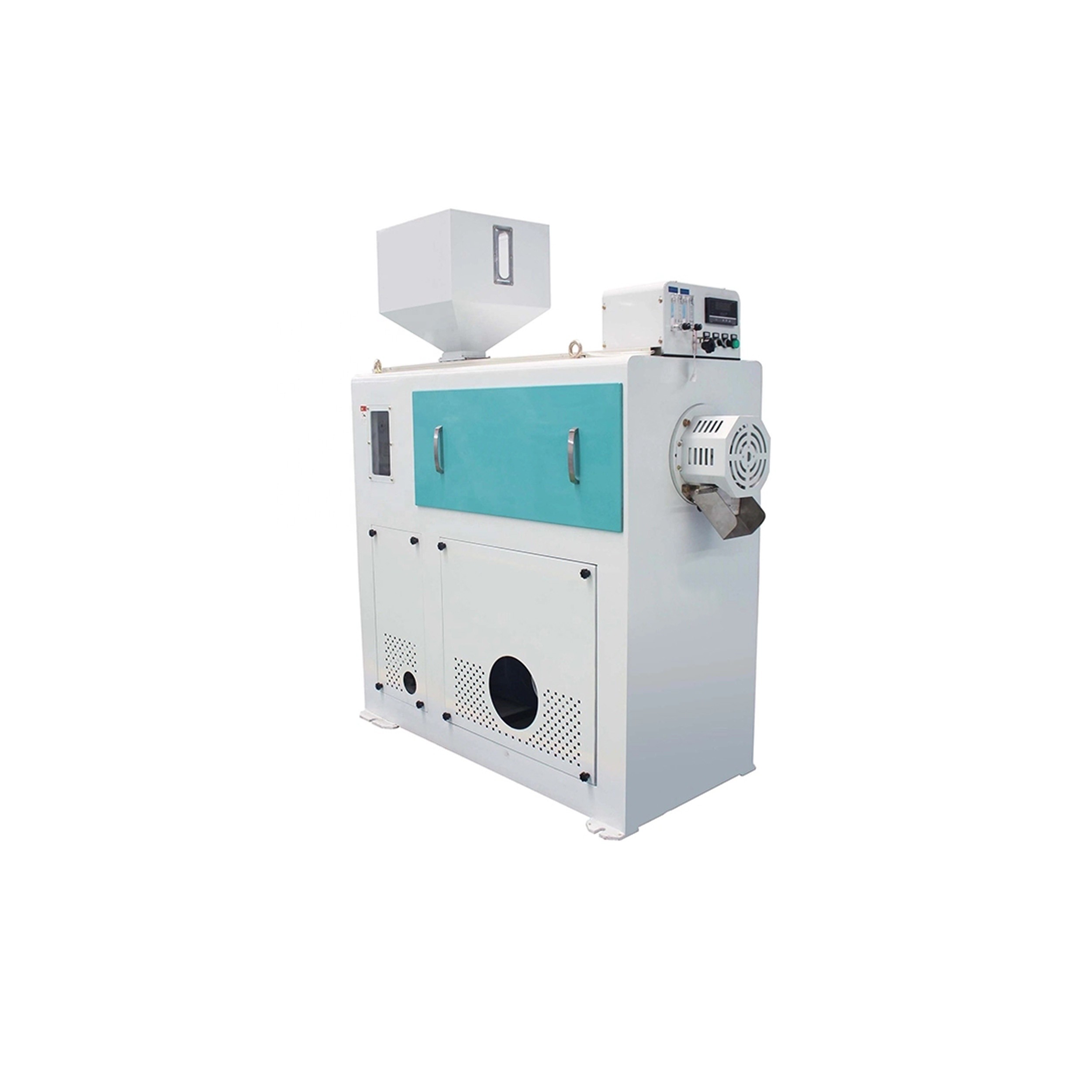 Powder Painted 2.5 3T/H Single Roller Vertical Rice Polisher