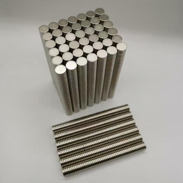 Small Disc Round Industrial Neodymium Magnets N33 N35 Grade 10x1 mm For Jewerly