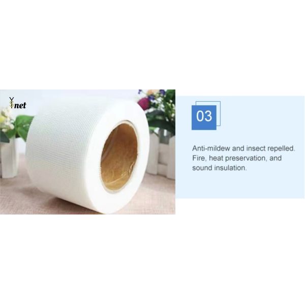 Customized Reinforcing Fiberglass Mesh Yellow / Orange Mesh For Repairing Plaster Walls