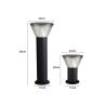 Buy cheap Pillar 60cm Solar Lawn Lights 5m2 - 10m2 Minimalist Style 6400mAh from wholesalers