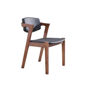 Wholesale Modern Design Ash Wood Hotel Pu Leather Dining Room Chair from china suppliers