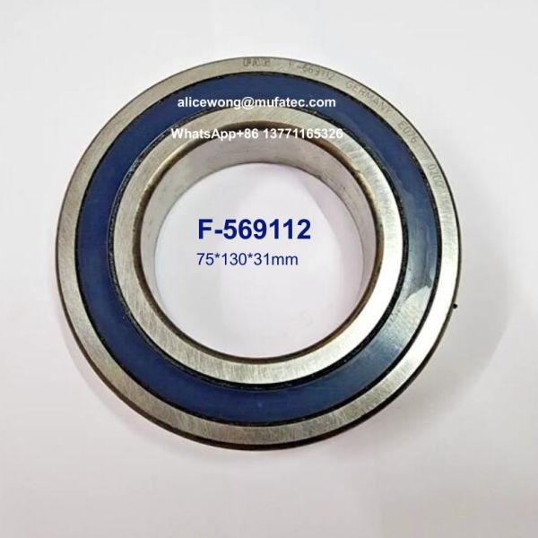 F-563091.01 60*110*28mm F-569112.01.KL 75*130*31mm high speed ball bearings servo motor bearings