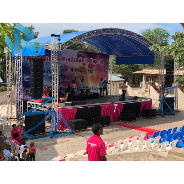 1200 * 800mm Aluminum Roof Truss High Loading Capacity For Indoor / Outdoor Concert