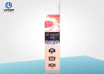 Advertising POP Corrugated Retail Store Drinking/ Food Shelf Display Stand