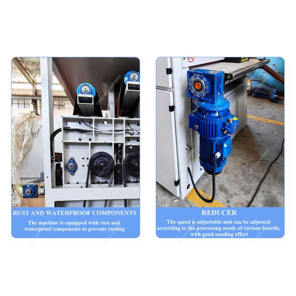 B-R-RP Automatic Sanding Grinding Polishing Woodworking Sander for Consistent Sanding
