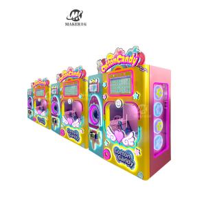 Wholesale Professional Sweet Candy Cotton Vending Machine Commercial Automatic Intelligent Colorful Sugar Making Cotton Candy Mach from china suppliers