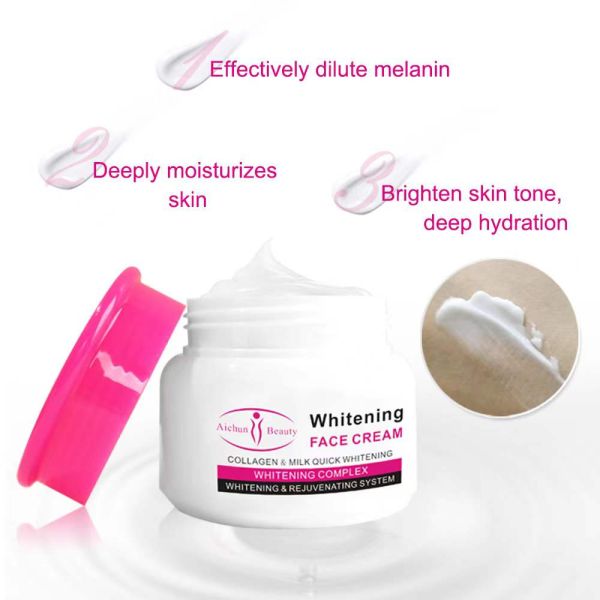 Collagen Women Skin Care Whitening Facial Cream Anti Wrinkle ODM