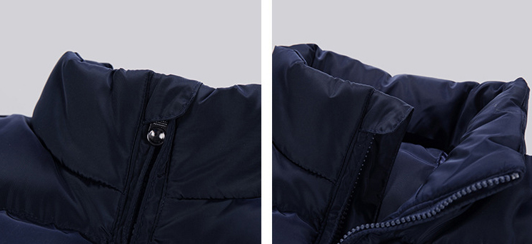 Padding Bubble Puffer Vest Outdoor Utility Zip Up Cotton Sleeveless Quilted
