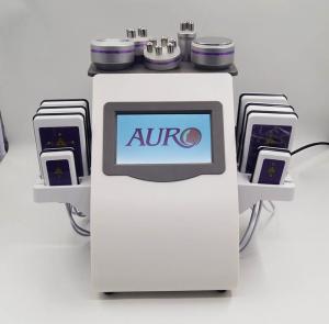 Wholesale Lipolaser Vacuum Ultrasound RF Body Slimming Device Radio Frequency 6 In 1 from china suppliers