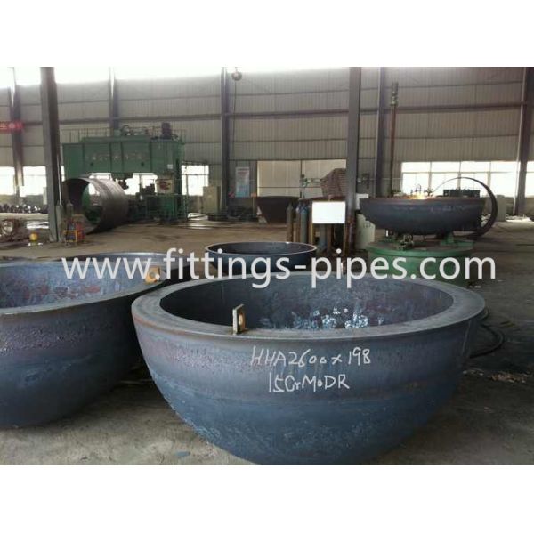Rolled Forged Steel Pipe End Cap High Pressure 24 Inch Sch160